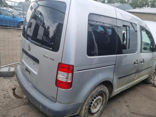Volkswagen Caddy 1.9 TDI ( BLS ) 77kW r.2006 šedá na náhradní díly