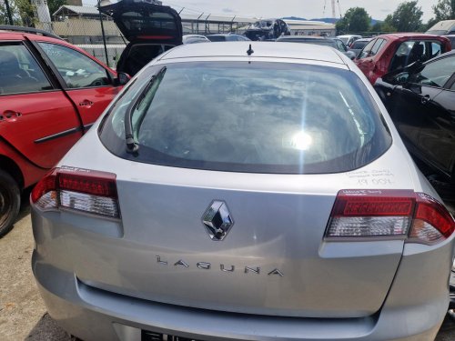 ZADNÍ KUFROVÉ DVEŘE RENAULT LAGUNA III, HATCHBACK, STŘÍBRNÁ 069 - 19007