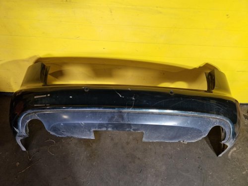 ZADNÍ NÁRAZNÍK AUDI A6 C6, TMAVĚZELENÝ LZ6E, COMBI, SE SENZORY - 20177