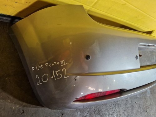 ZADNÍ NÁRAZNÍK FIAT PUNTO III (199), GRANDE PUNTO III (199), STŘÍBRNÝ, SE SENZORY - 20152