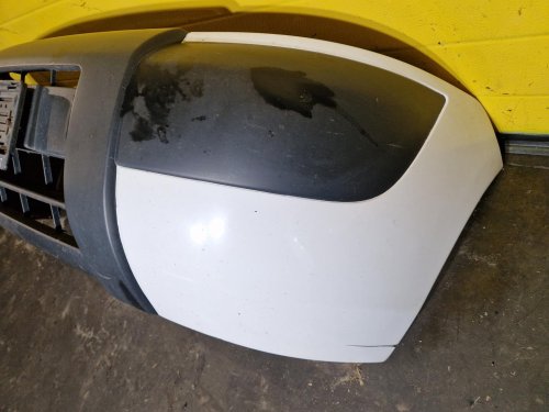 PŘEDNÍ NÁRAZNÍK PEUGEOT PARTNER, BÍLÝ, FACELIFT - 20471