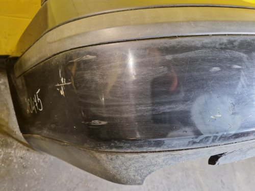 ZADNÍ NÁRAZNÍK ŠKODA OCTAVIA II 2, LIFTBACK, ČERNÝ 9910 - 20475