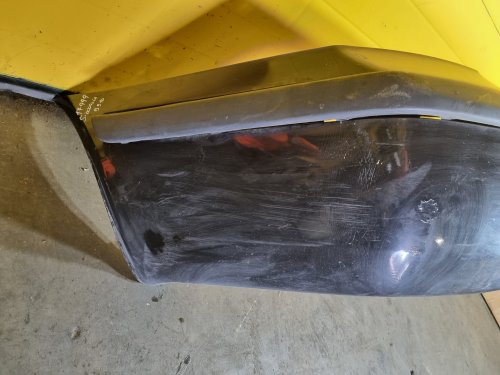 ZADNÍ NÁRAZNÍK ŠKODA OCTAVIA II, LIFTBACK, ČERNÝ 9910 - 17999