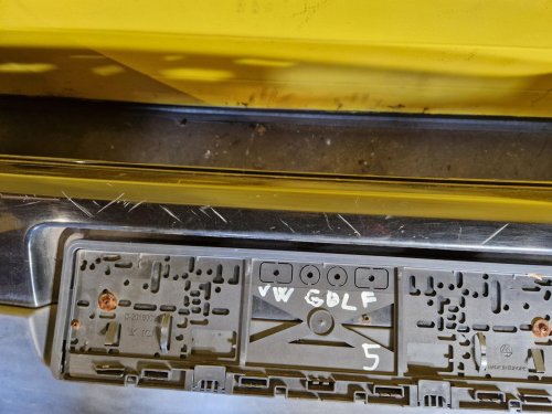 ZADNÍ NÁRAZNÍK VW GOLF V, ČERNÝ, HATCHBACK - 19851