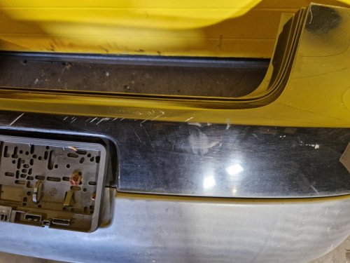 ZADNÍ NÁRAZNÍK VW GOLF V, ČERNÝ, HATCHBACK - 19851