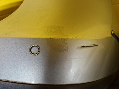 ZADNÍ NÁRAZNÍK VW PASSAT B6 (3C5), STŘÍBRNÝ, SE SENZORY, KOMBI - 20472