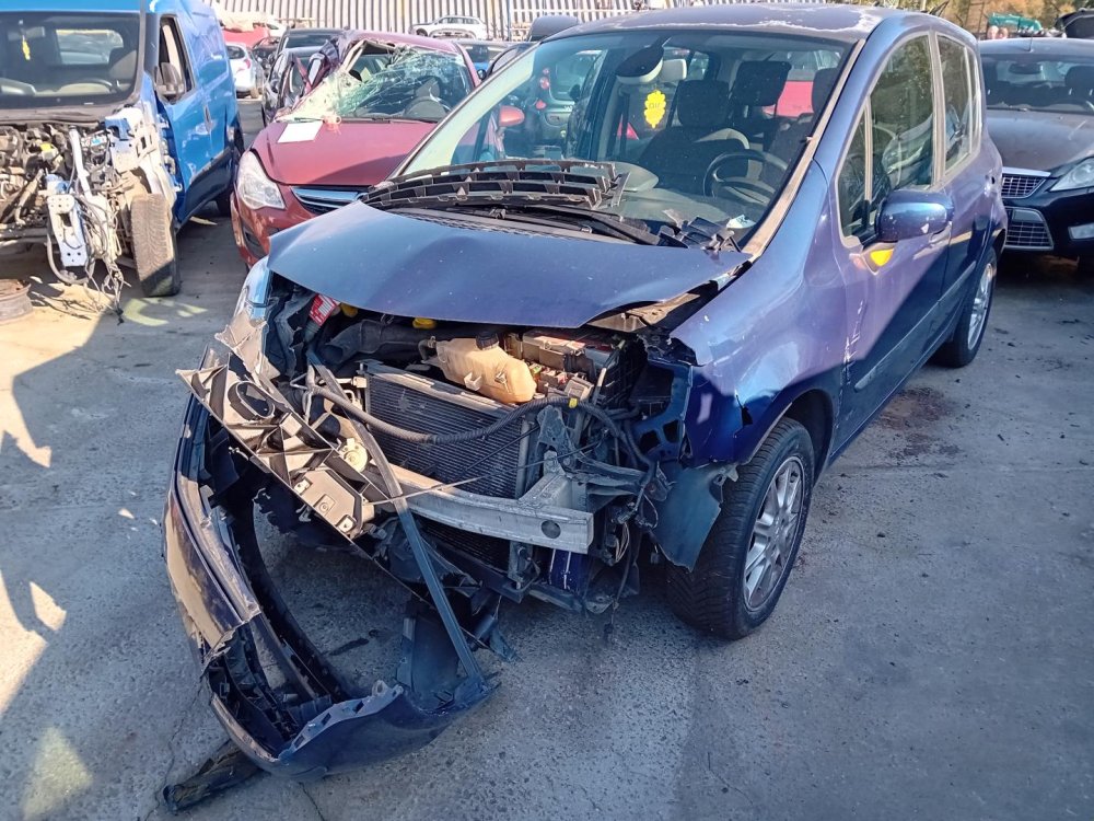  Renault Modus 1.5 ( K9K J 7 ) 60kW r.2005 modrá na náhradní díly