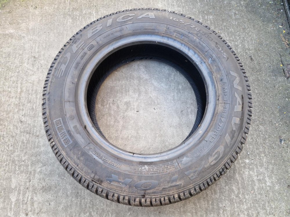 2 KS CELOROČNÍ PNEUMATIKA DEBICA NAVIGATOR 165/70 R13 79T - 20479