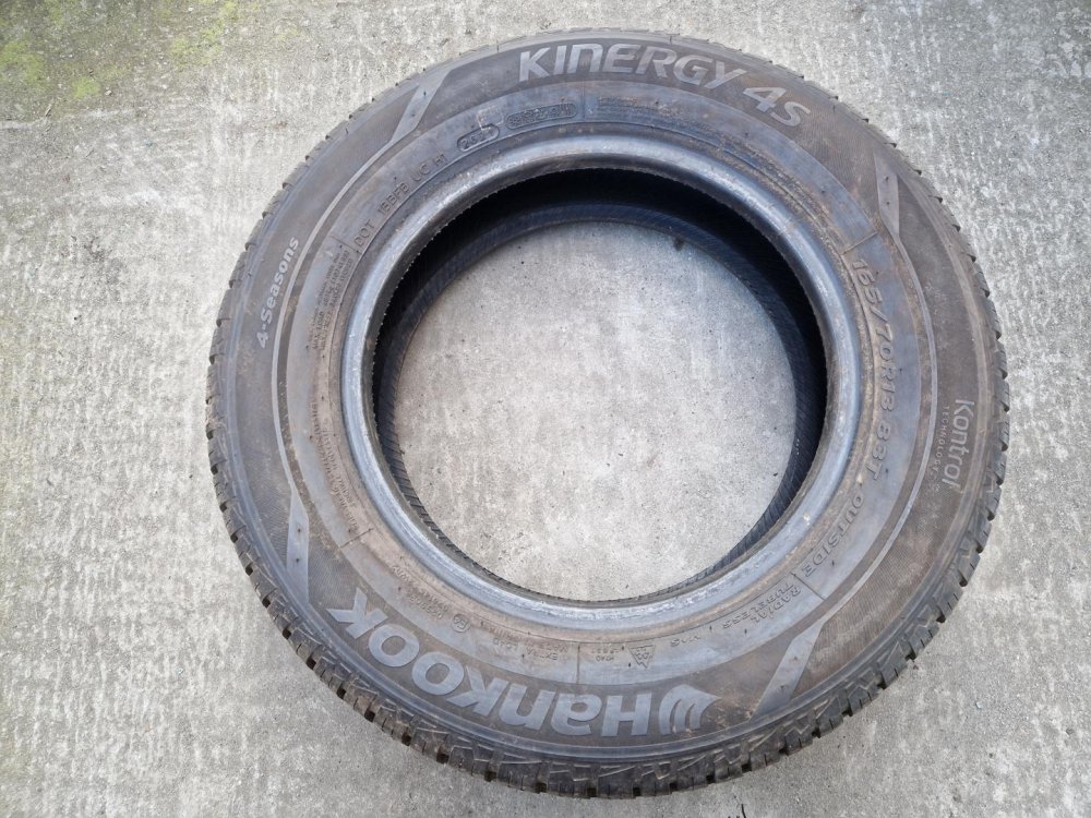 2 KS CELOROČNÍ PNEUMATIKA HANKOOK KINERGY 4S - 165/70 R13 83T - 20487