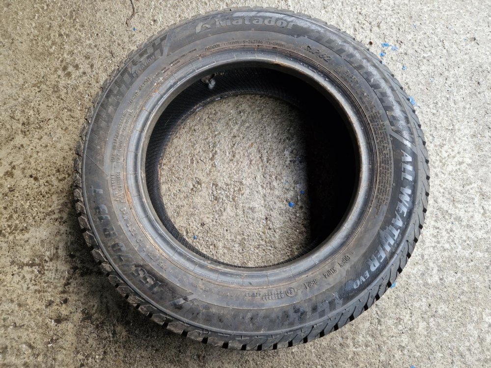 2 KS CELOROČNÍ PNEUMATIKA MATADOR ALL WEATHER EVO - 155/70 R13 75T - 20591