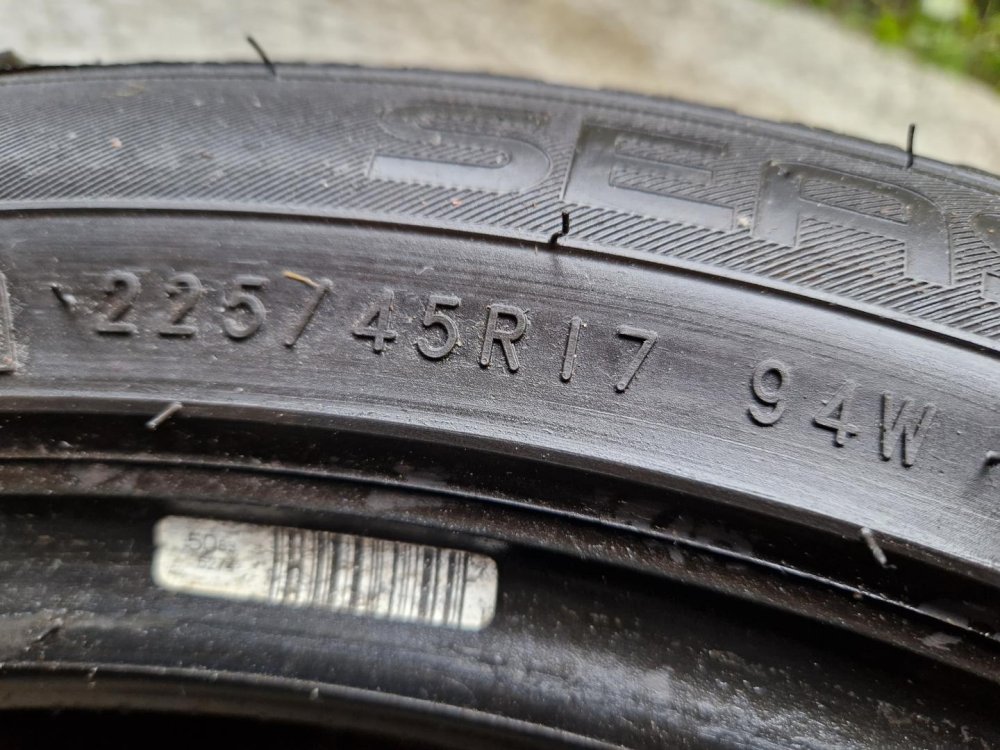 2 KS CELOROČNÍ PNEUMATIKA NOKIAN SEASONPROOF 225/45 R17 94W - 20493