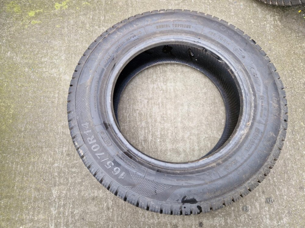 2 KS CELOROČNÍ PNEUMATIKA VRANÍK UNI SMART 4S 165/70 R14 81T - 20463