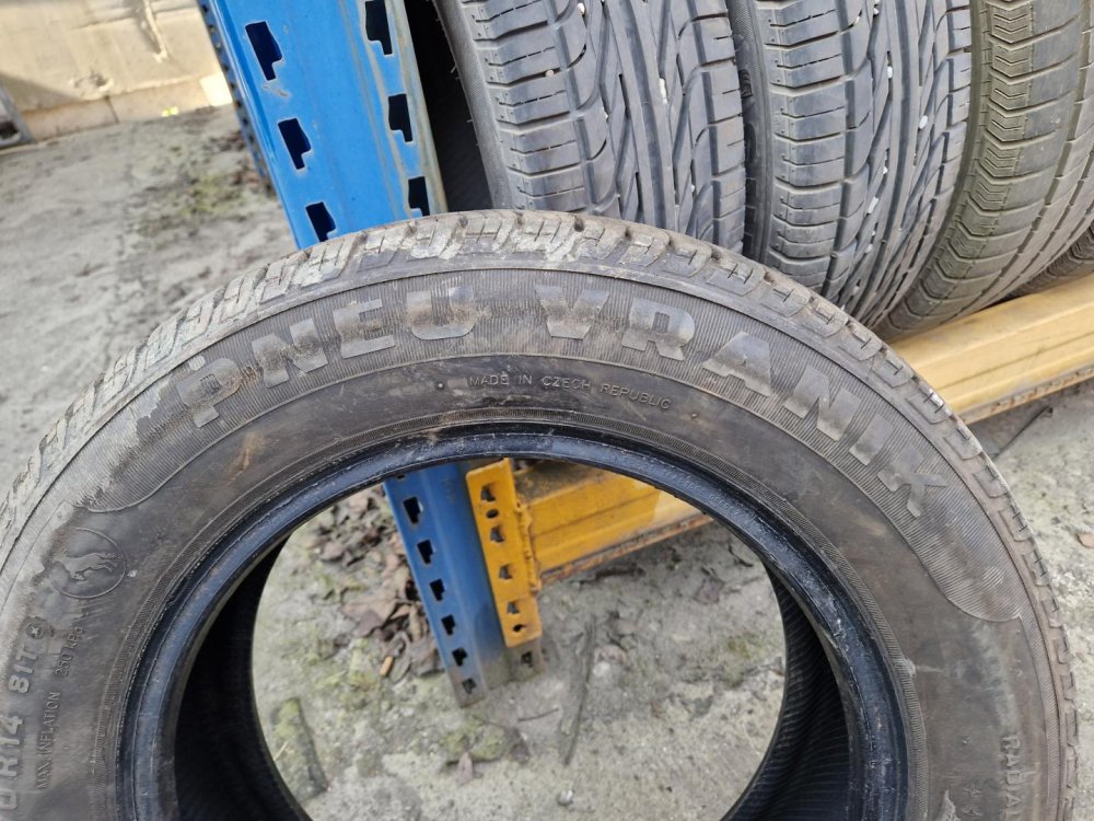 2 KS LETNÍ PNEUMATIKA PNEU VRANÍK 165/70 R14 81T - 12244