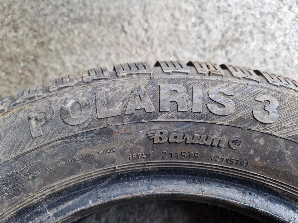 2 KS ZIMNÍ PNEUMATIKA BARUM POLARIS 3 - 155/70 R13 75T - 20423