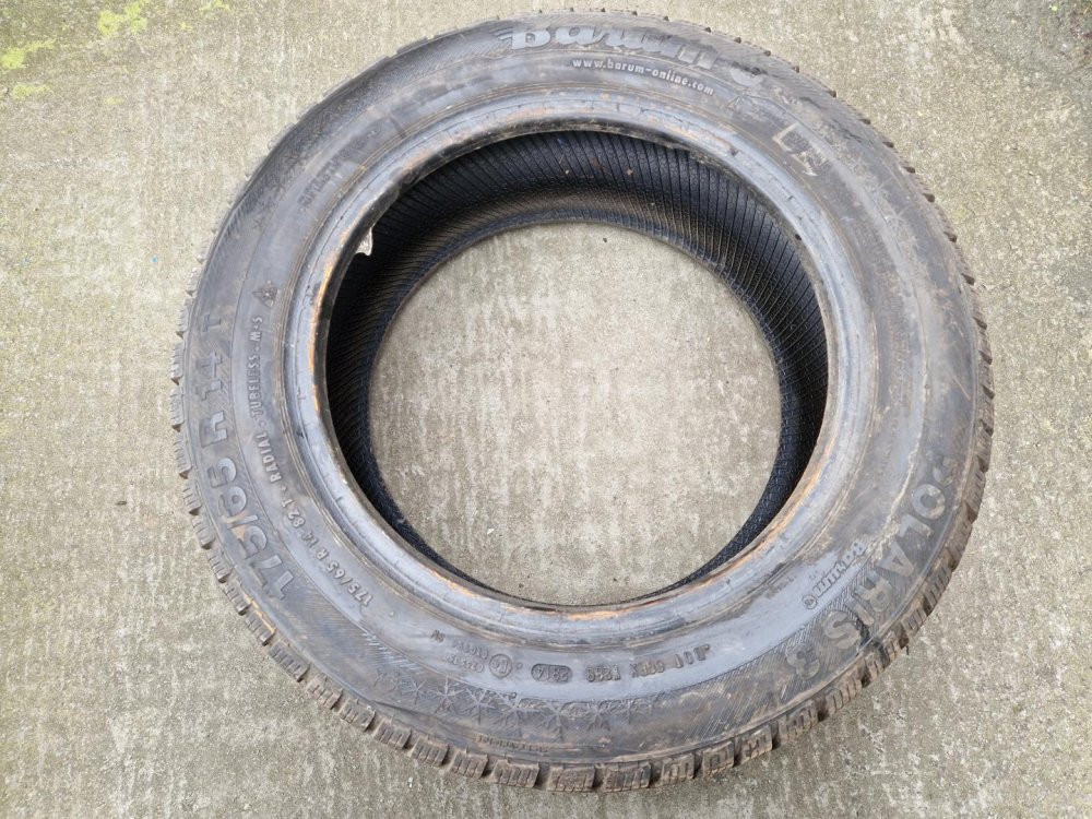 2 KS ZIMNÍ PNEUMATIKA BARUM POLARIS 3 - 175/65 R14 82T - 20465