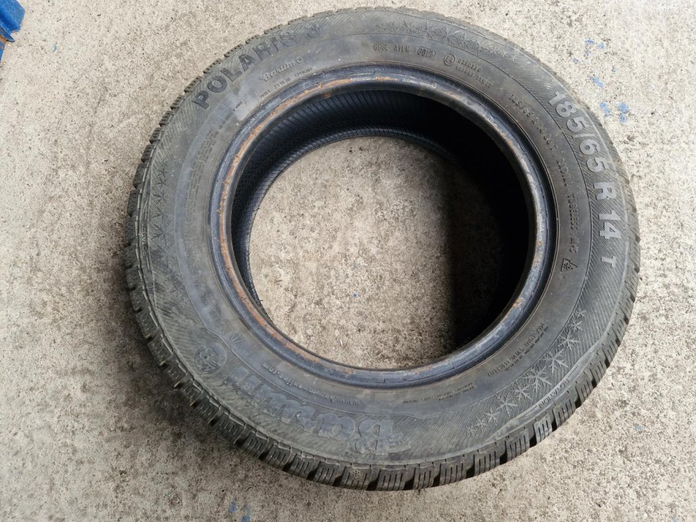 2 KS ZIMNÍ PNEUMATIKA BARUM POLARIS 3   185/65 R14 86T - 20642 2 KS ZIMNÍ PNEUMATIKA BARUM POLARIS 3   185/65 R14 86T - 20642