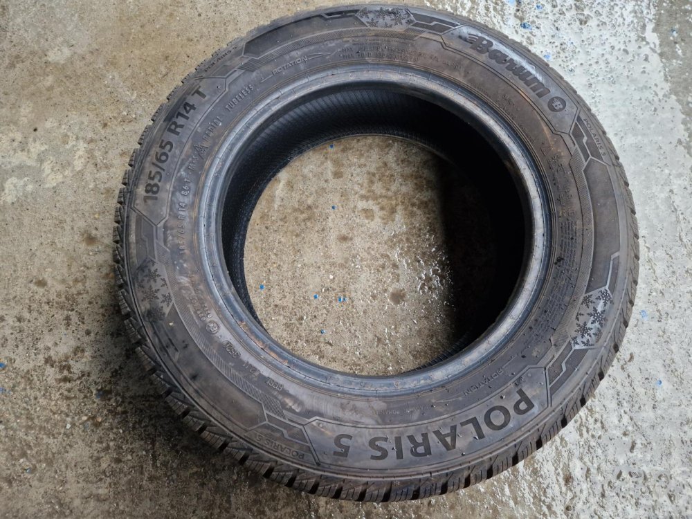 2 KS ZIMNÍ PNEUMATIKA BARUM POLARIS 5 - 185/60 R14 86T - 20605