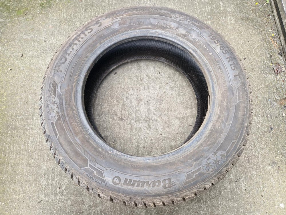 2 KS ZIMNÍ PNEUMATIKA BARUM POLARIS 5 - 195/65 R15 91T - 20284