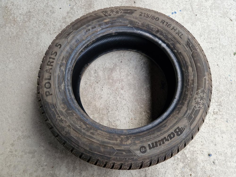 2 KS ZIMNÍ PNEUMATIKA BARUM POLARIS 5 - 215/60 R16 99H - 20580