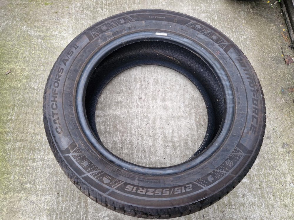 2 KS ZIMNÍ PNEUMATIKA CATCHFORS A/S II WINDFORCE 215/55 ZR16 97W - 20365