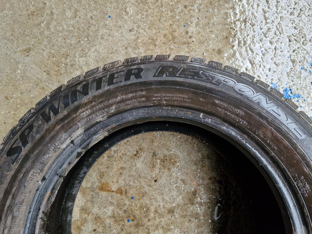 2 KS ZIMNÍ PNEUMATIKA DUNLOP SP WINTER RESPOSE 175/70 R14 88T - 20401