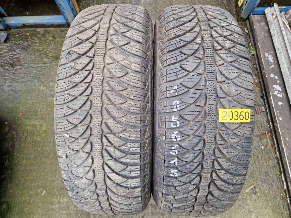 2 KS ZIMNÍ PNEUMATIKA FULDA KRISTAL MONTERO 3 - 195/65 R15 91T - 20360