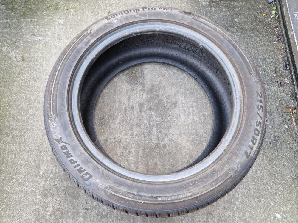 2 KS ZIMNÍ PNEUMATIKA GRIPMAX SUREGRIP PRO WINTER 215/50 R17 95V - 20599