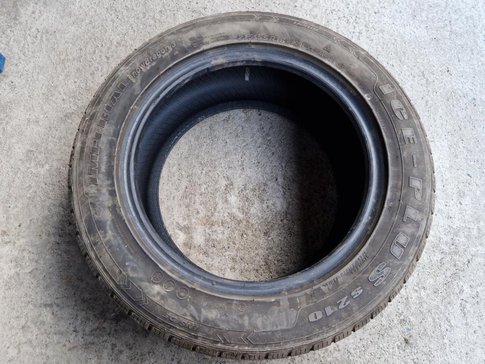 2 KS ZIMNÍ PNEUMATIKA IMPERIAL ICE PLUS S210 SNOWDRAGON 3 - 215/55 R16 97H XL - 20958