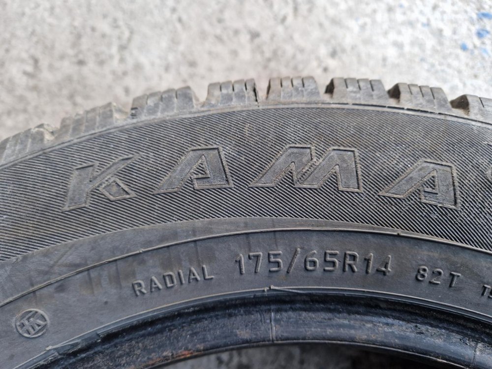2 KS ZIMNÍ PNEUMATIKA KAMA 505 IRBIS 175/65 R14 82T - 21064