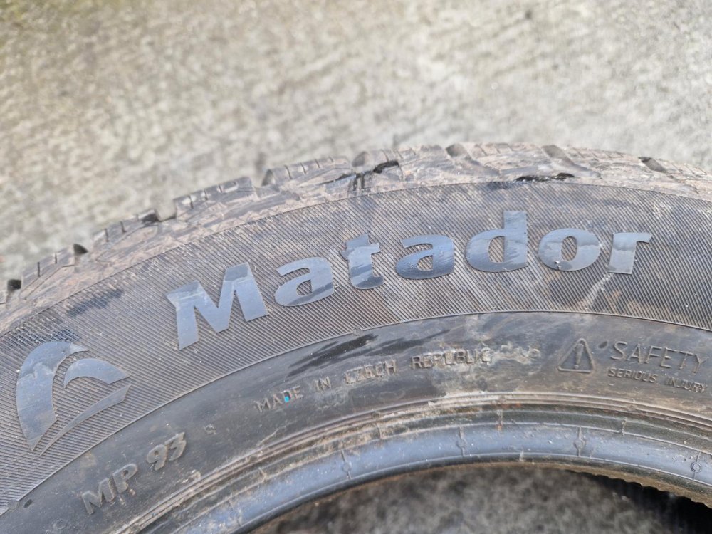 2 KS ZIMNÍ PNEUMATIKA MATADOR NORDICA 195/65 R15 91T - 20282