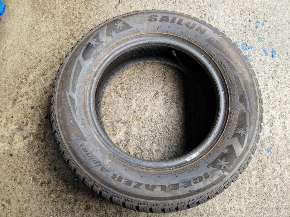 2 KS ZIMNÍ PNEUMATIKA SAILUN ICEBLAZER ALPINE + 175/65 R13 80T - 20592