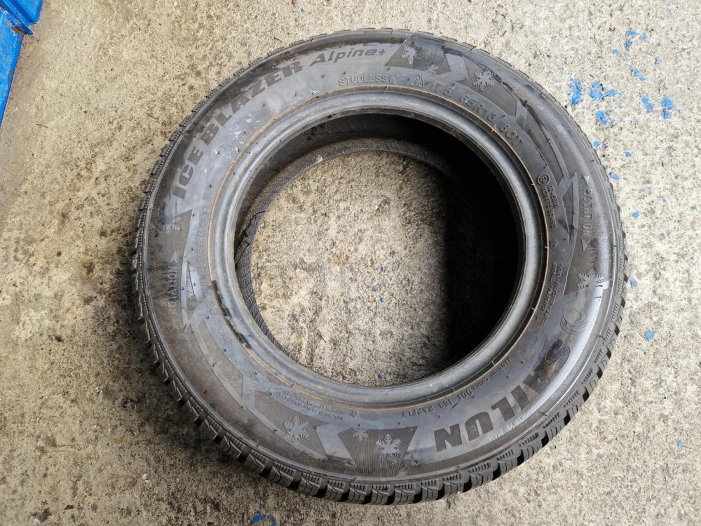 2 KS ZIMNÍ PNEUMATIKA SAILUN ICEBLAZER ALPINE + 175/65 R13 80T - 20592