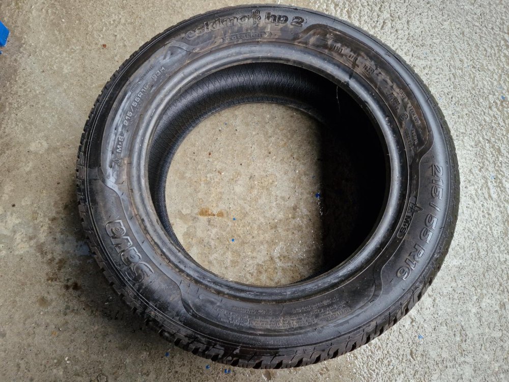 2 KS ZIMNÍ PNEUMATIKA SAVA ESKIMO HP2 - 215/55 R16 93H - 20395