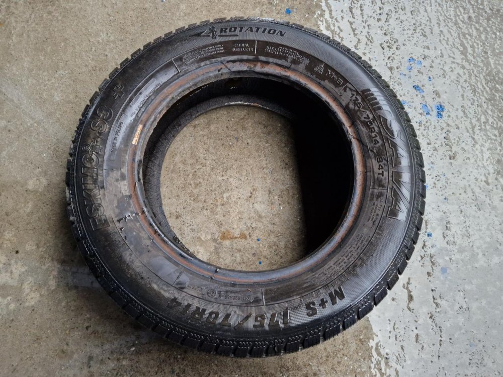 2 KS ZIMNÍ PNEUMATIKA SAVA ESKIMO S3+ - 175/70 R14 84T - 20306