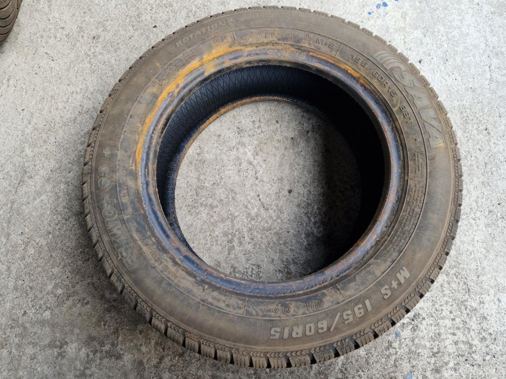 2 KS ZIMNÍ PNEUMATIKA SAVA ESKIMO S3+  195/60 R15 88T - 20644