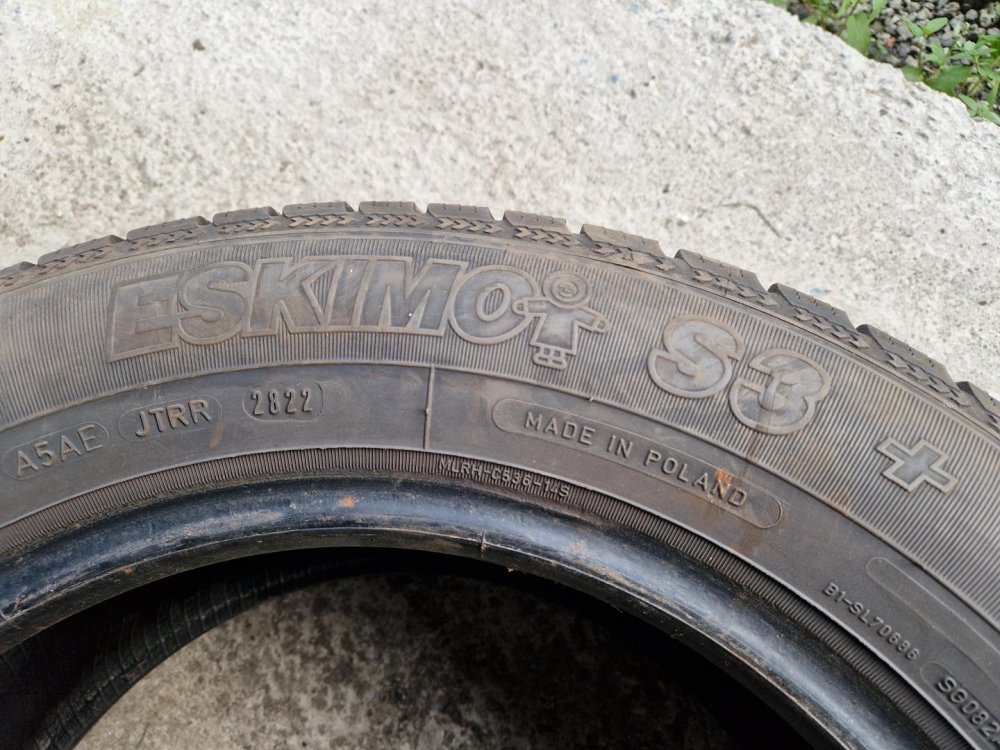 2 KS ZIMNÍ PNEUMATIKA SAVA ESKIMO S3+  195/65 R15 91T - 20738 2 KS ZIMNÍ PNEUMATIKA SAVA ESKIMO S3+  195/65 R15 91T - 20738