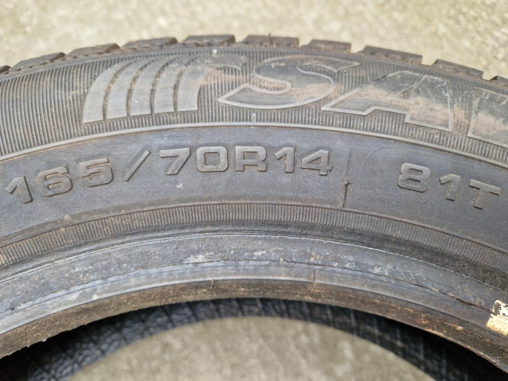2 KS ZIMNÍ PNEUMATIKA SAVA ESKIMO S3+ 165/70 R14 81T - 20562