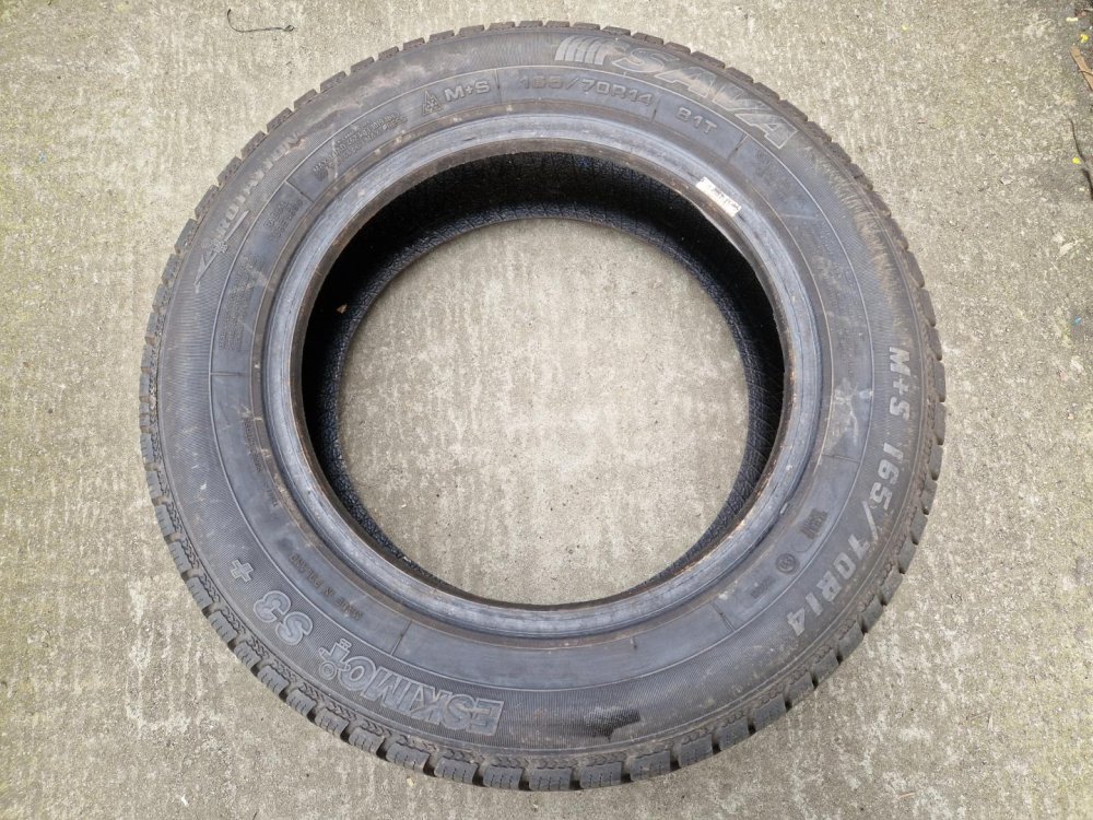 2 KS ZIMNÍ PNEUMATIKA SAVA ESKIMO S3+ 165/70 R14 81T - 20562