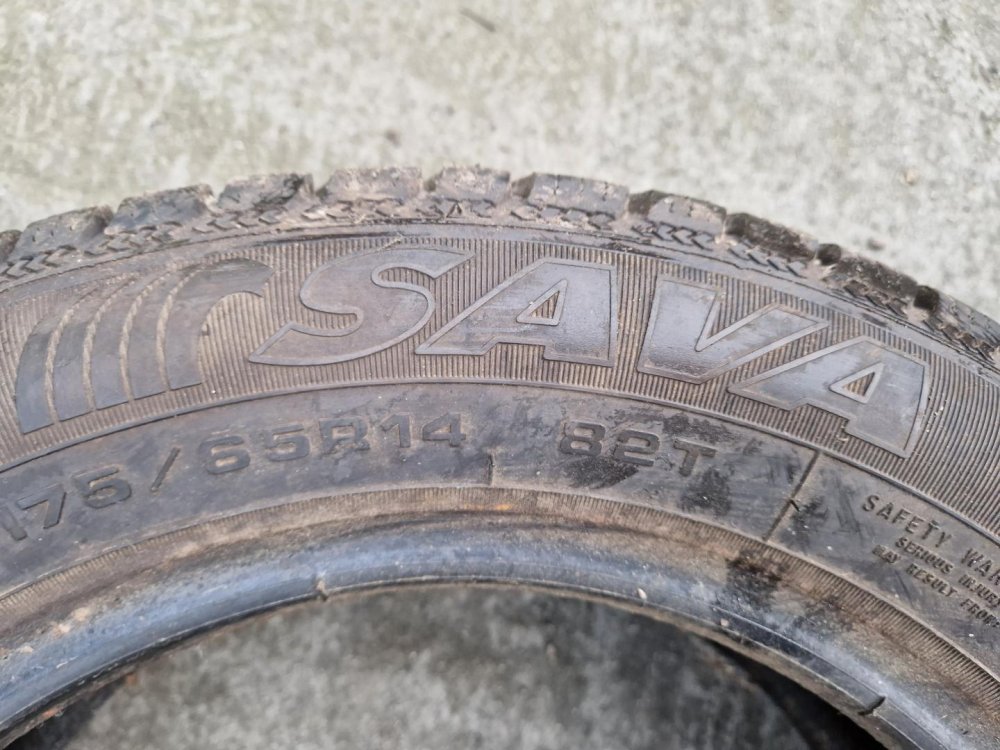 2 KS ZIMNÍ PNEUMATIKA SAVA ESKIMO S3+ 175/65 R14 82T - 20569