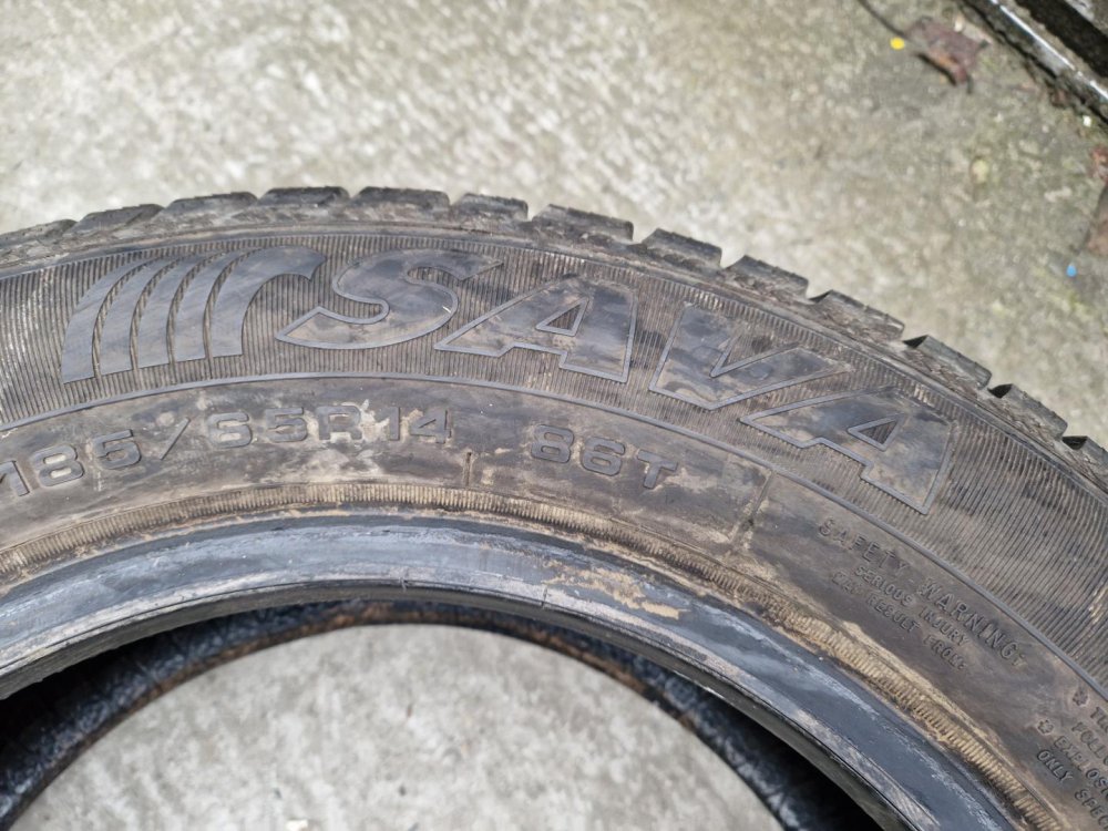 2 KS ZIMNÍ PNEUMATIKA SAVA ESKIMO S3+ 185/65 R14 86T - 20457