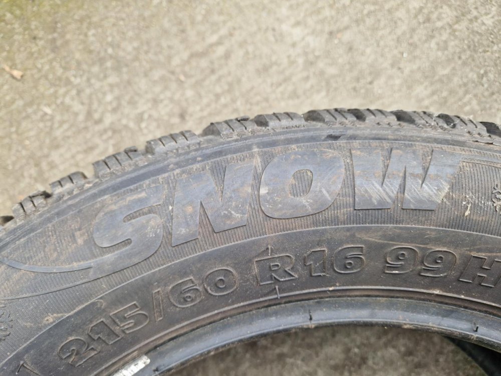 2 KS ZIMNÍ PNEUMATIKA SEBRING SNOW - 215/60 R16 99H - 20286