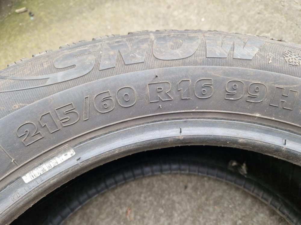 2 KS ZIMNÍ PNEUMATIKA SEBRING SNOW - 215/60 R16 99H - 20286