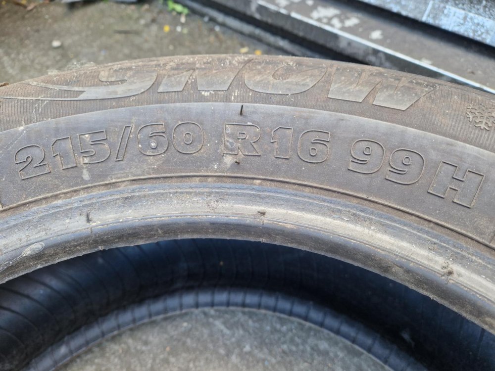 2 KS ZIMNÍ PNEUMATIKA SEBRING SNOW - 215/60 R16 99H - 20287