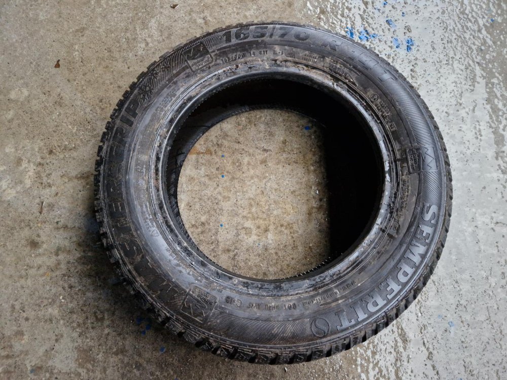 2 KS ZIMNÍ PNEUMATIKA SEMPERIT MASTER-GRIP 165/70 R14 81T - 20302
