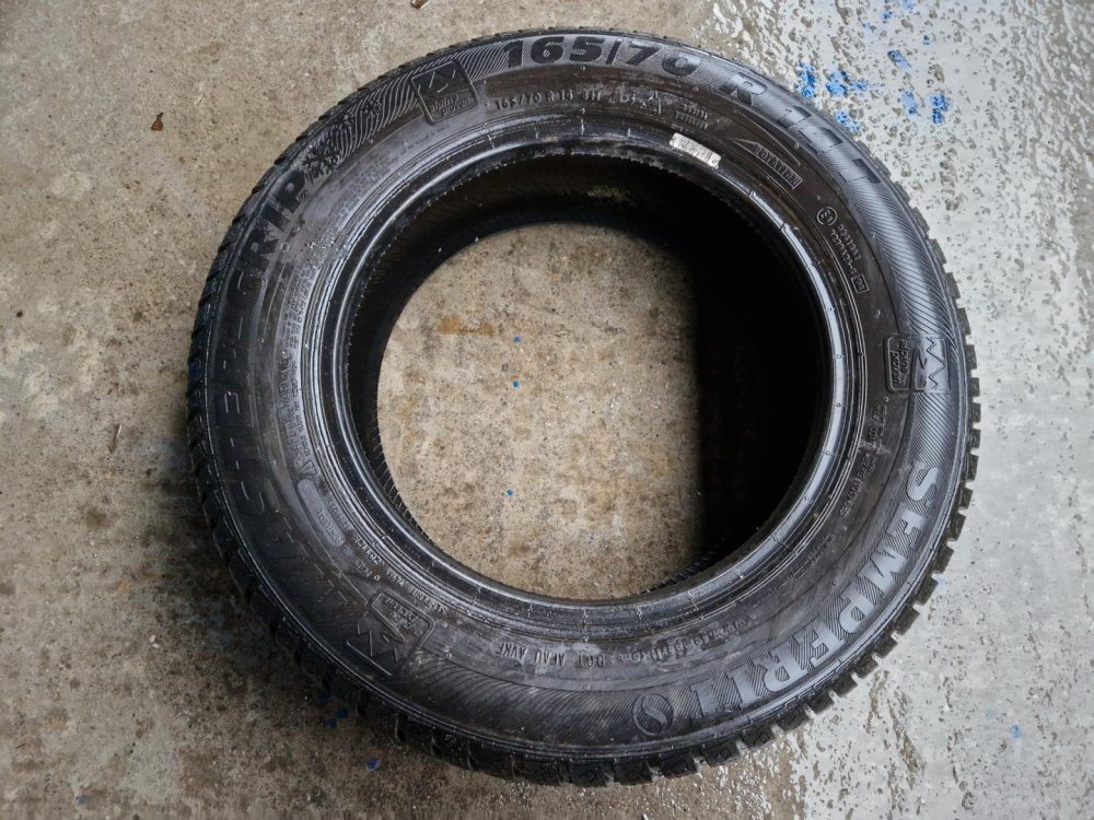 2 KS ZIMNÍ PNEUMATIKA SEMPERIT MASTER-GRIP 165/70 R14 81T - 20302
