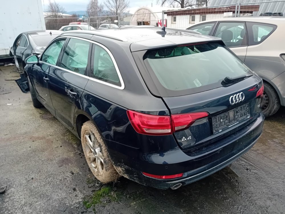 Audi A4 B9 2.0 TDI ( DEU ) 110kW r.2016 černá na náhradní díly Audi A4 B9 2.0 TDI ( DEU ) 110kW r.2016 černá na náhradní díly