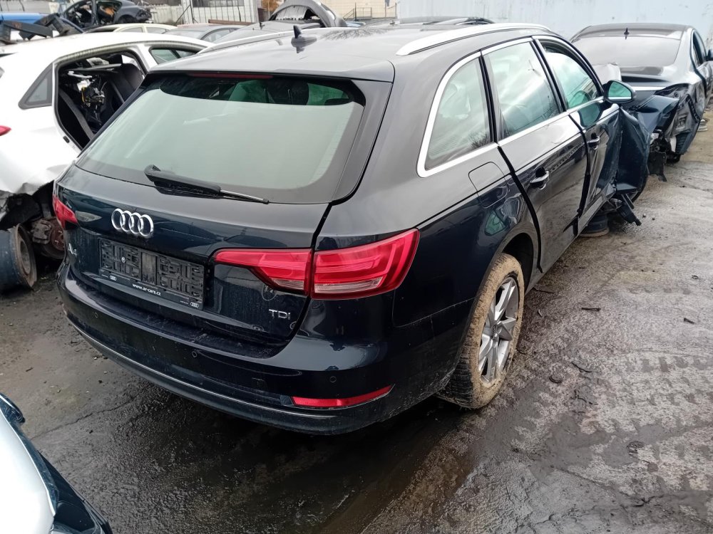 Audi A4 B9 2.0 TDI ( DEU ) 110kW r.2016 černá na náhradní díly Audi A4 B9 2.0 TDI ( DEU ) 110kW r.2016 černá na náhradní díly