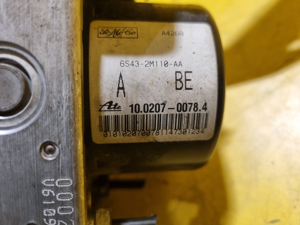 JEDNOTKA ABS - 6S43-2M110-AA - ATE - FORD TRANSIT CONNECT I - 17412