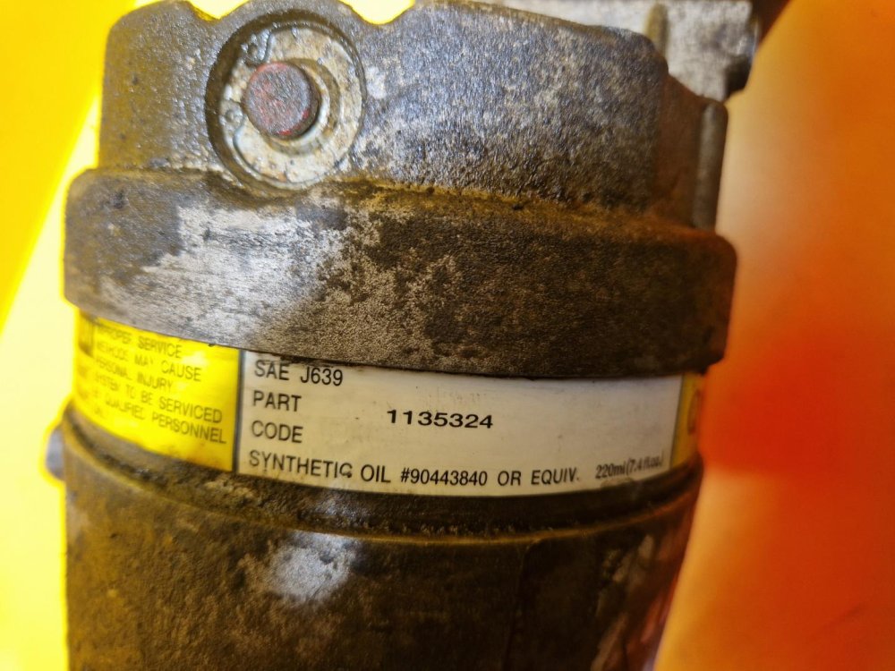 KOMPRESOR KLIMATIZACE 1135324 OPEL, FIAT, SAAB, CADILLAC - 1.9 CDTI, 2.0 DTI, 2.2 DTI, 2.5 DTI - 16024