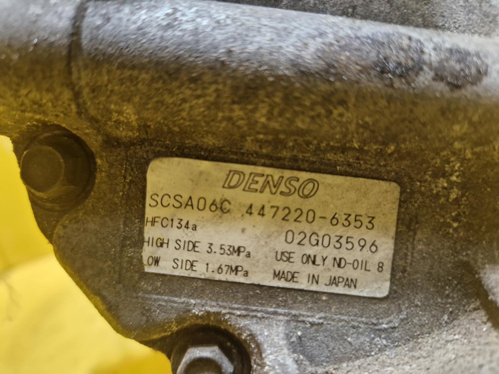 KOMPRESOR KLIMATIZACE 447220-6353 TOYOTA COROLLA - 1.4, 1.6, 1.8 - 11748